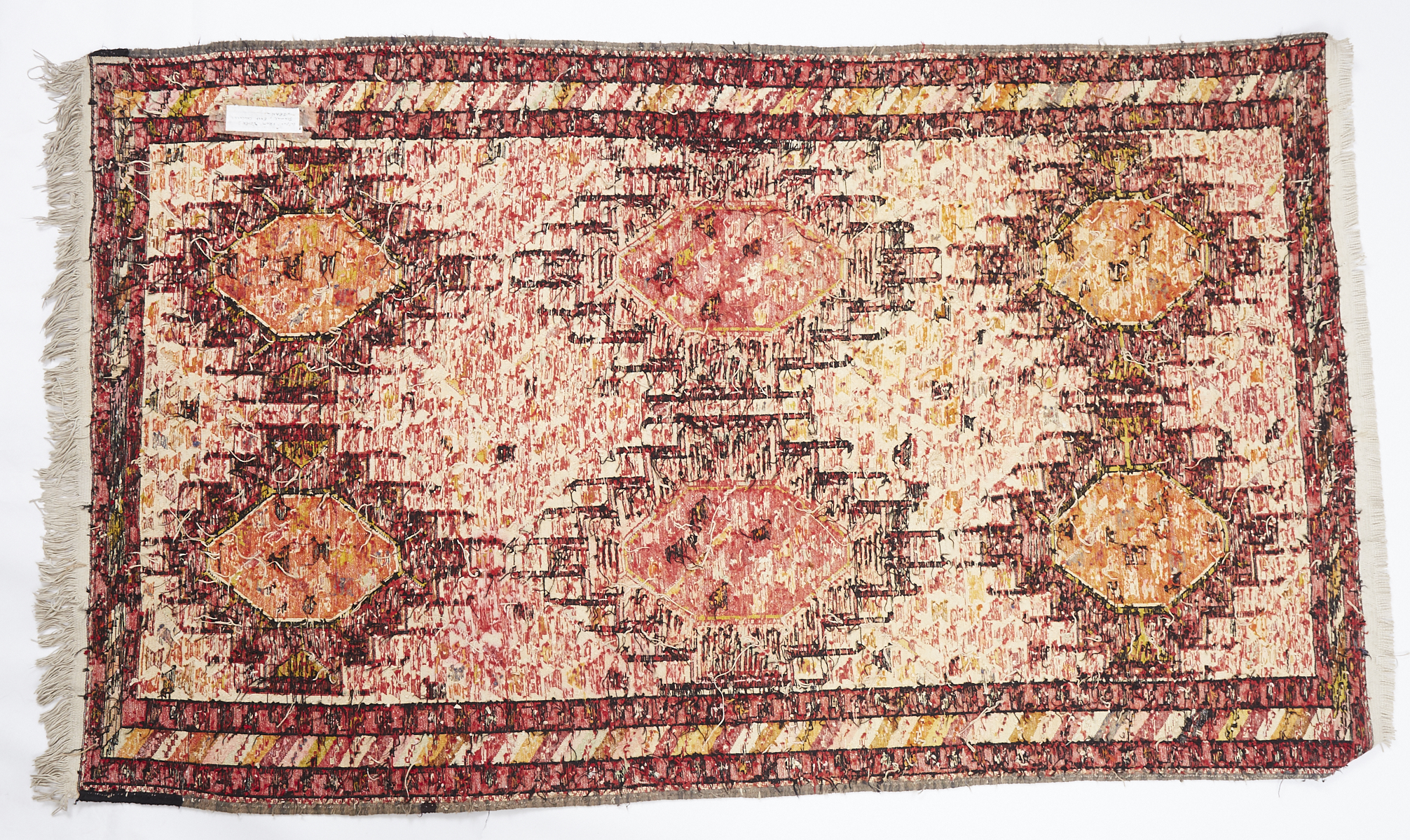 Caucasian Kilim Rug Textile - Image 2 of 3