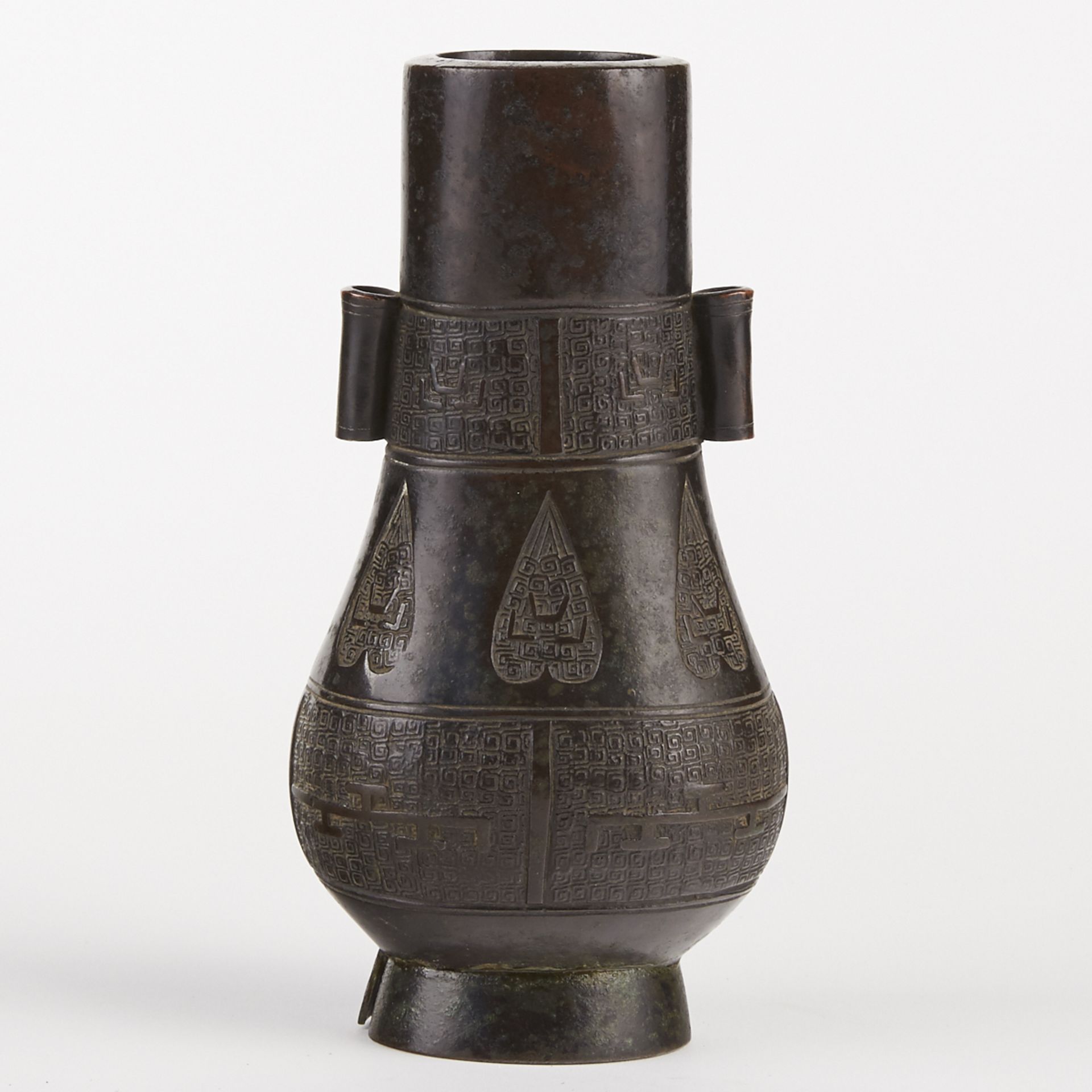 17th c. Chinese Bronze Arrow Vase