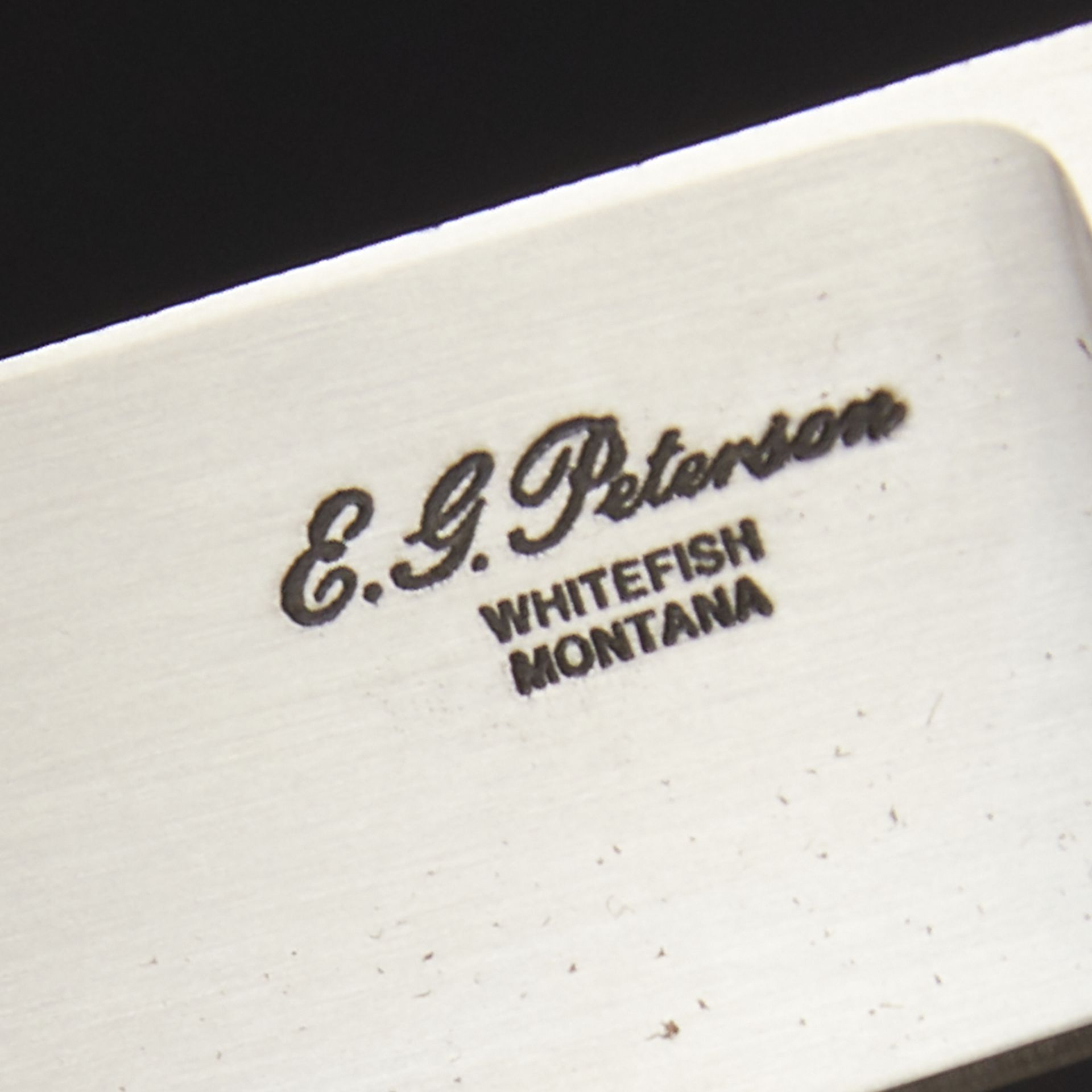 Grp: 2 E.G. (Eldon) Peterson Knife w/ Folding Knife - Bild 5 aus 7