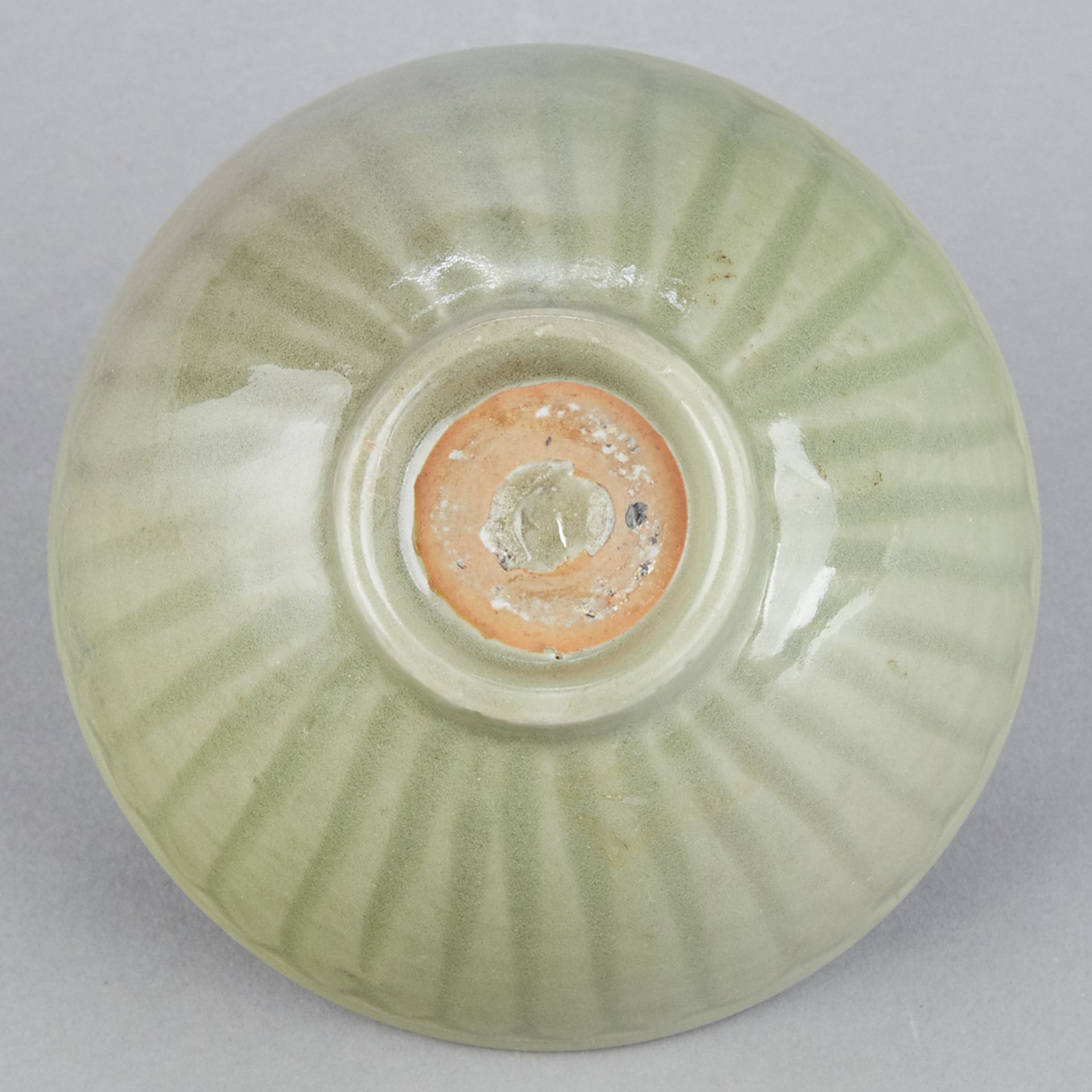 Modern Chinese Ming Longquan Style Celadon Bowl - Bild 5 aus 5