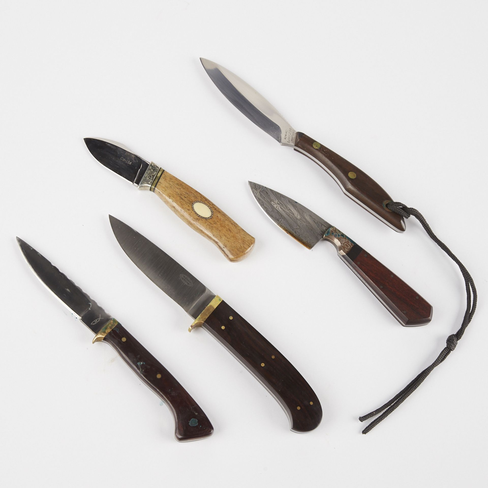 Grp: 5 Hunting Knives - C.R. Sigman Grohmann - Bild 2 aus 11