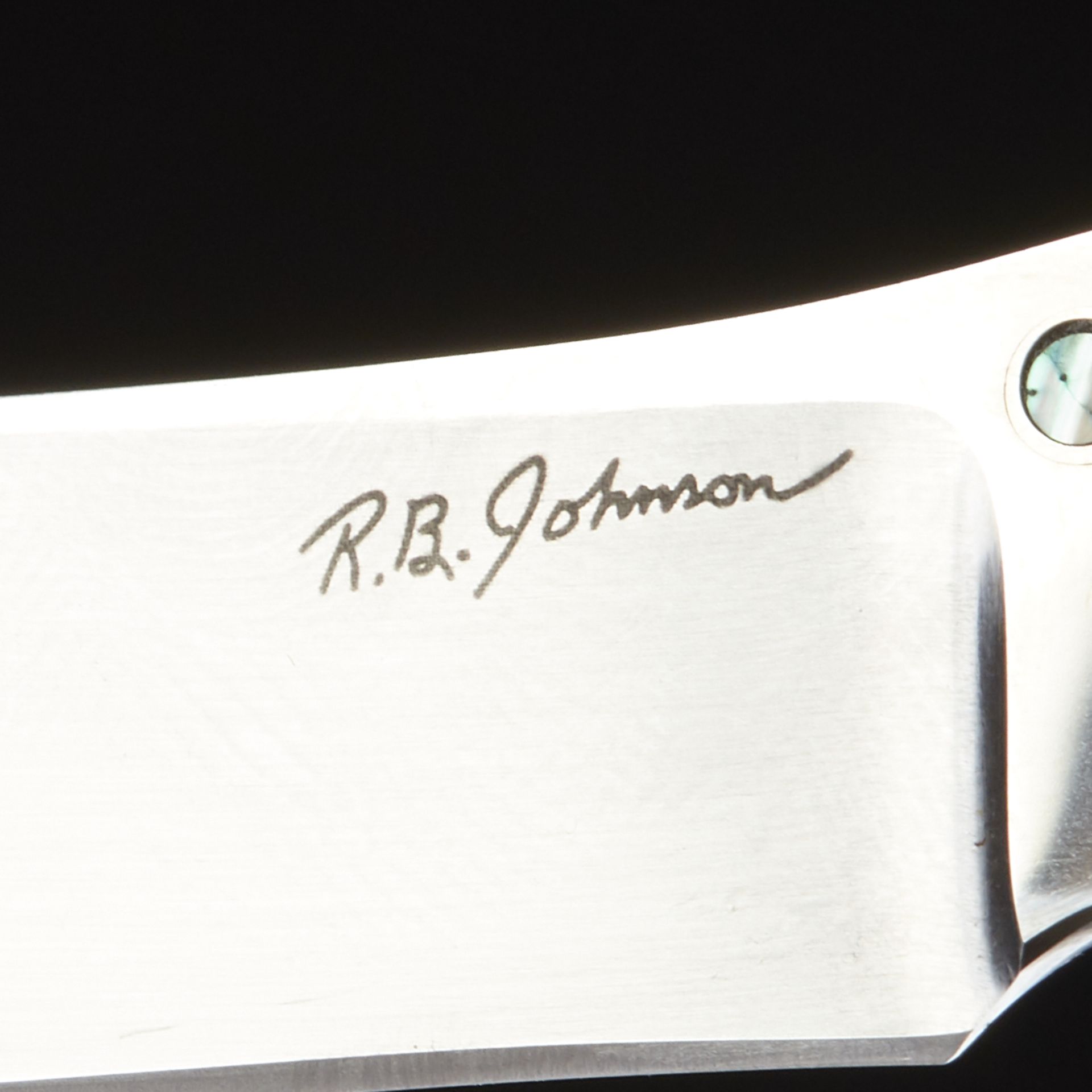 Group of 8 R. B. Johnson Knives - 2 Folding - Bild 12 aus 12