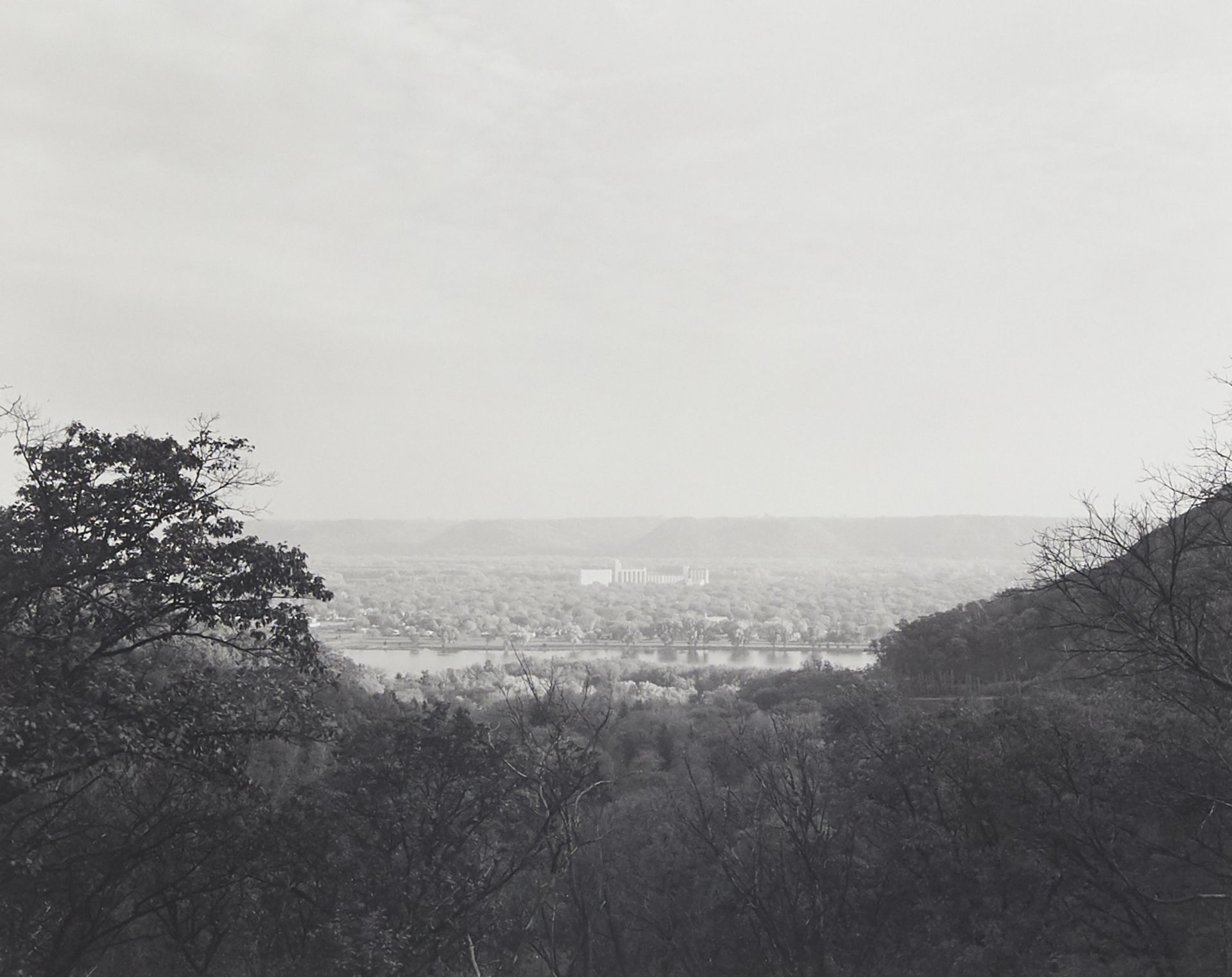 Frank Gohlke "View Across Mississippi" Photograph