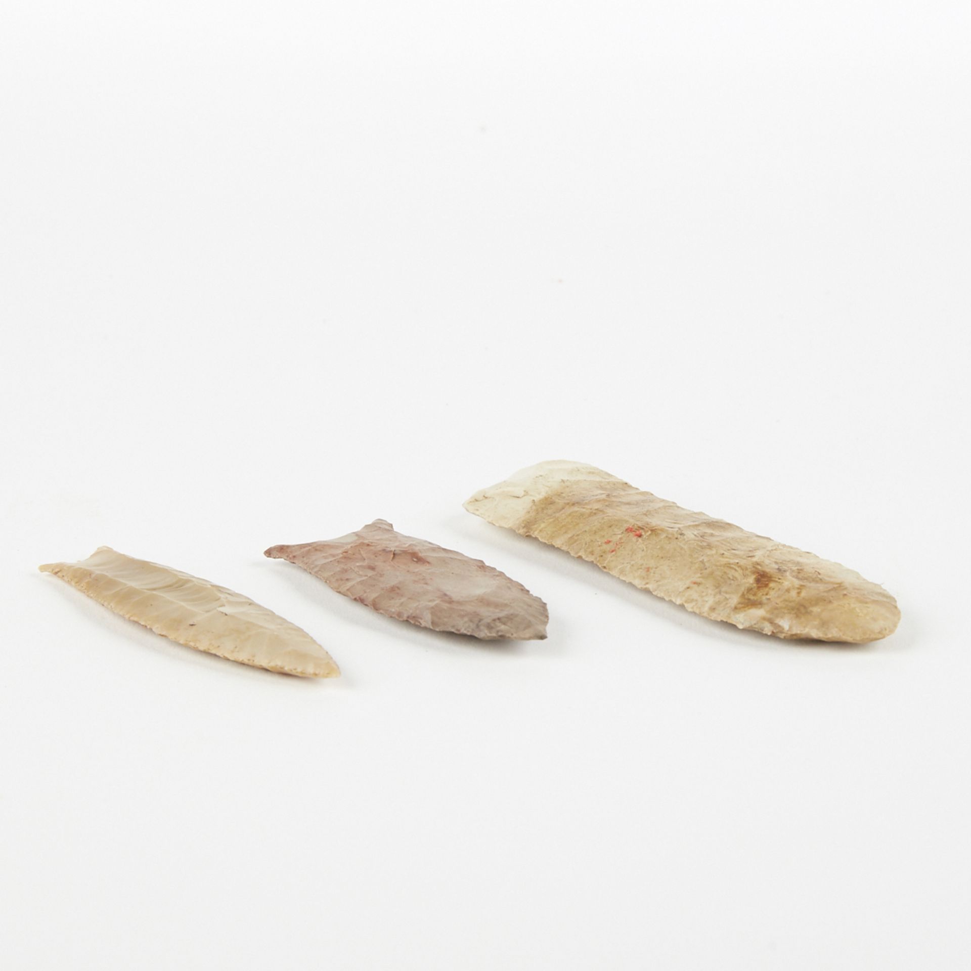 Grp: 18 North American Stone Points Arrowheads - Bild 8 aus 9