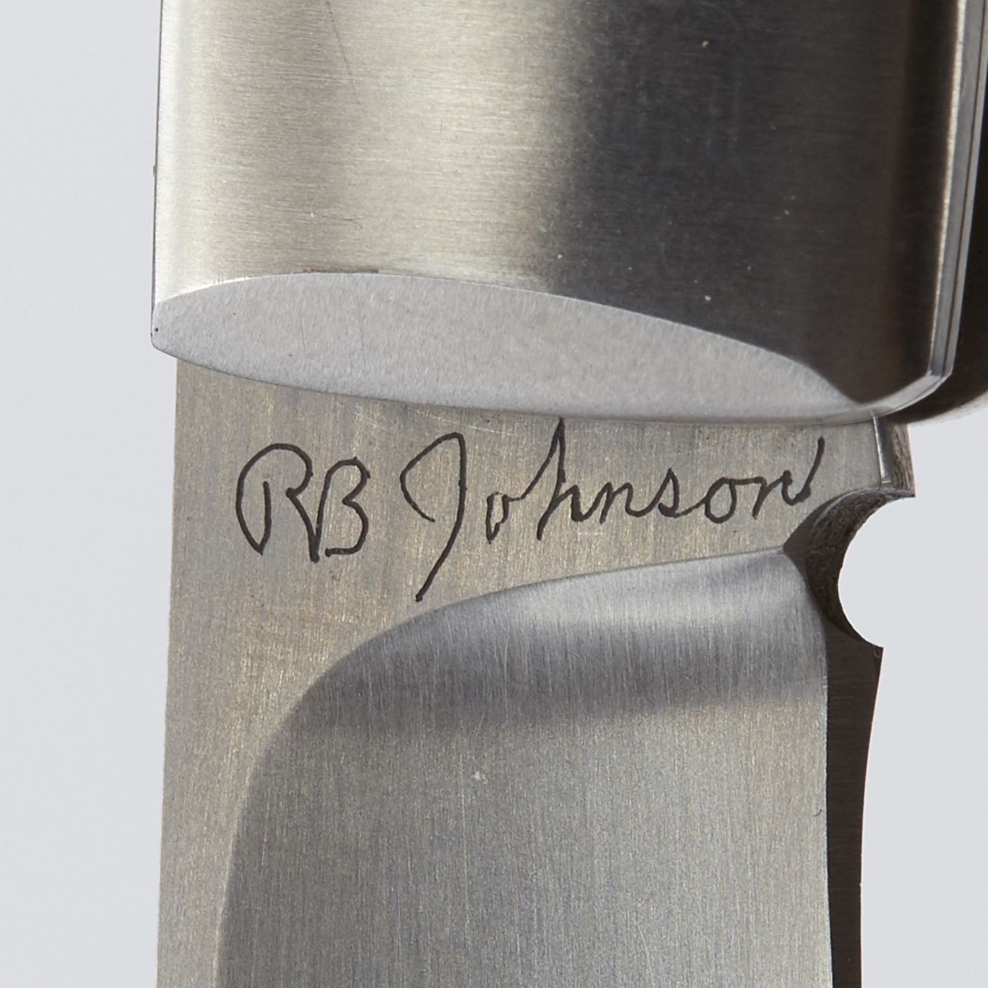Group of 8 R. B. Johnson Knives - 2 Folding - Bild 10 aus 12