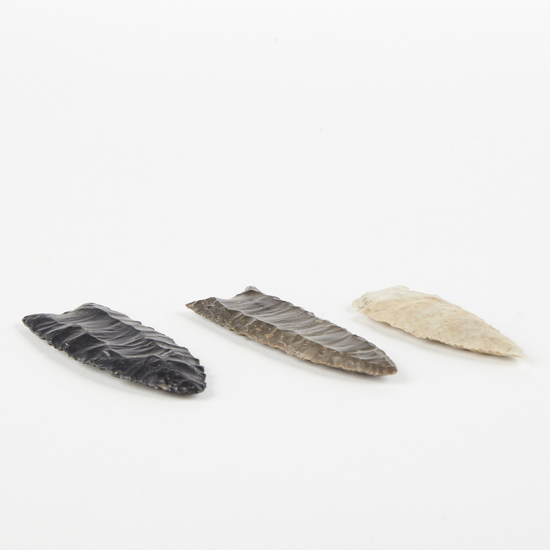 Grp: 18 North American Stone Points Arrowheads - Bild 7 aus 9