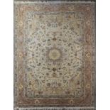 Large Persian Silk Rug Carpet