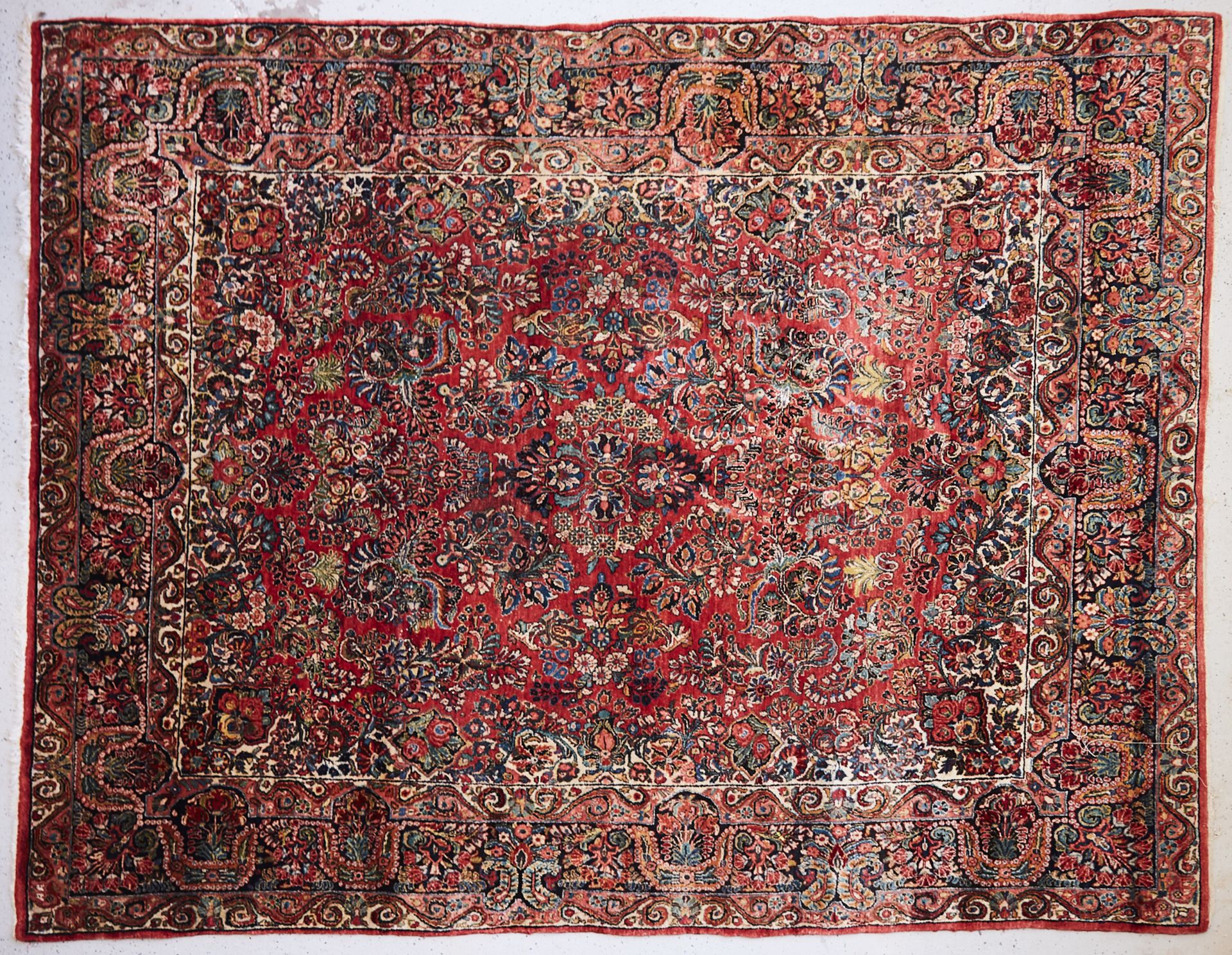 Persian Sarouk Rug Carpet ca. 1930