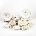 Limoges French Art Deco Porcelain Set