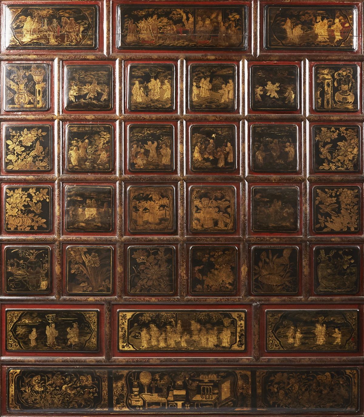19th Century Chinese Room Divider or Screen - Image 3 of 6