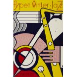 Roy Lichtenstein Aspen Winter Jazz Silkscreen Signed