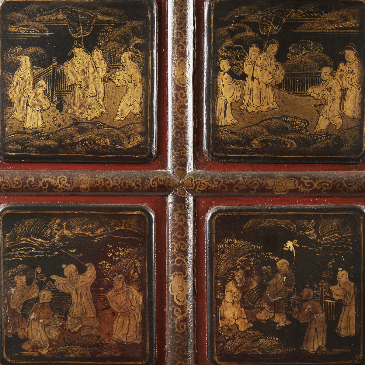 19th Century Chinese Room Divider or Screen - Image 5 of 6