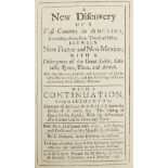 Hennepin "A New Discovery of a Vast Country in America" London 1698