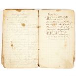 Late 19th c. Recipe Cook Book