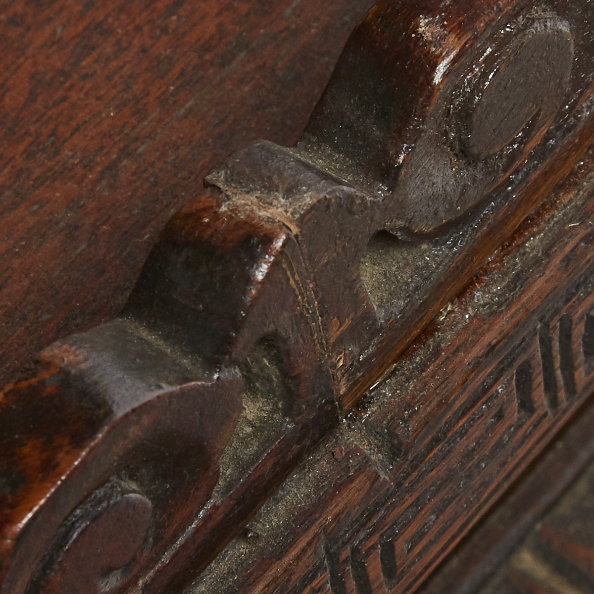 Large Chinese Bronze Bell with Stand - Marked - Image 15 of 16