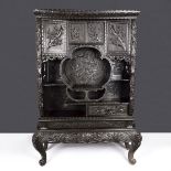 Japanese Export Curio Shodhana Cabinet