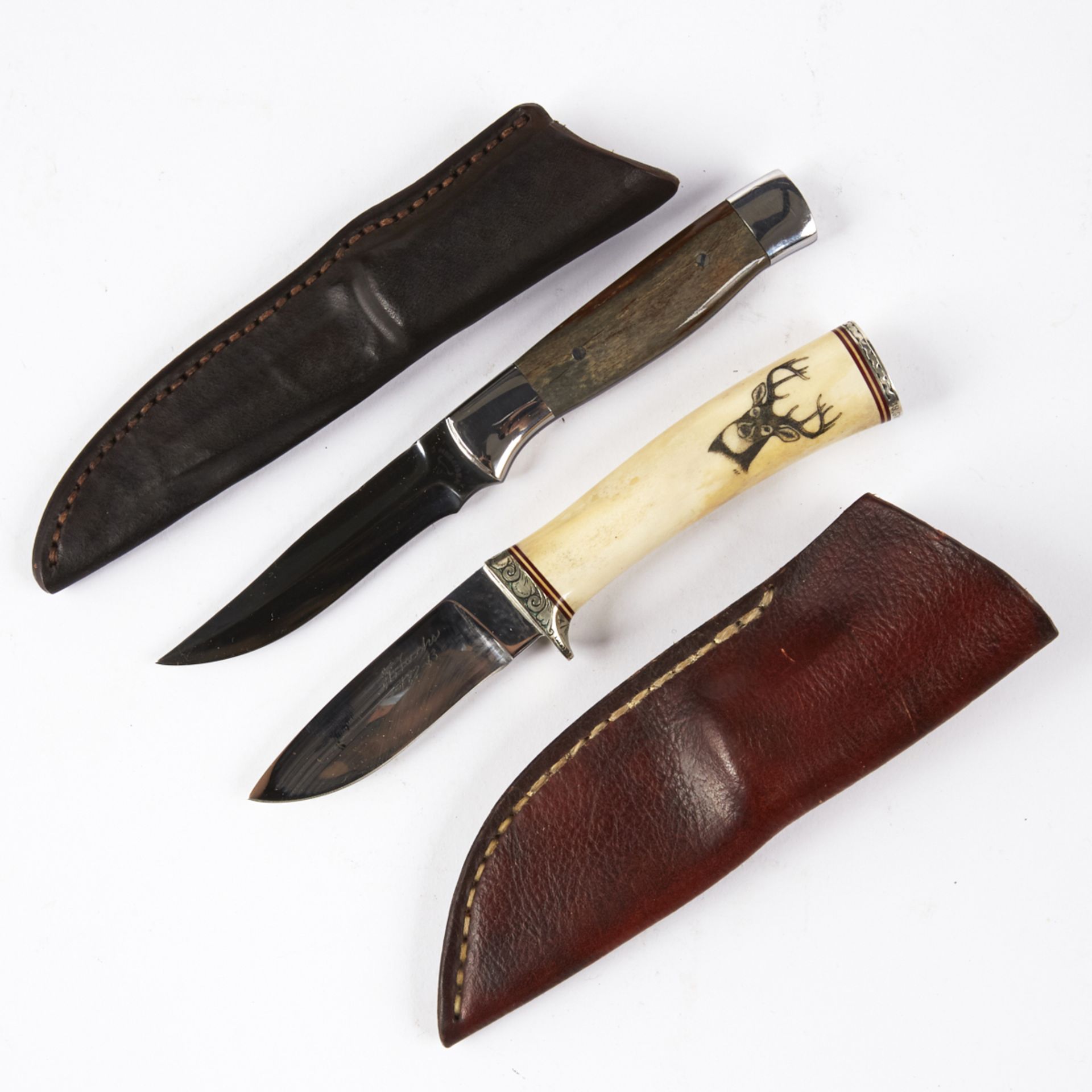 Grp: 2 Custom Knives - Hebeisen & Fuchs Kudlas Fields