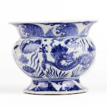 Chinese Dragon Blue and White Porcelain Vase