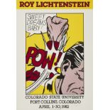 After Roy Lichtenstein Sweet Dreams, Baby! CSU Signed