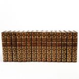 Grp: 15 Volumes Works of Booth Tarkington 3/4 Leather