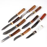 Grp: 10 Robert E. Molenaar Custom Knives