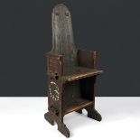 Attr John Scott Bradstreet Jin-di-sugi Hall Chair