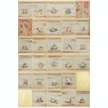 24 Generals of Shingen Takeda Tosa School Edo Period Color Portraits