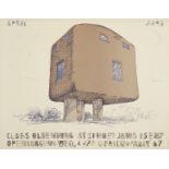 Claes Oldenburg Sidney Janis Exhibition Poster Lithograph
