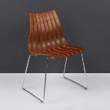 Hans Brattrud Mid-Century Scandia Dining Chair