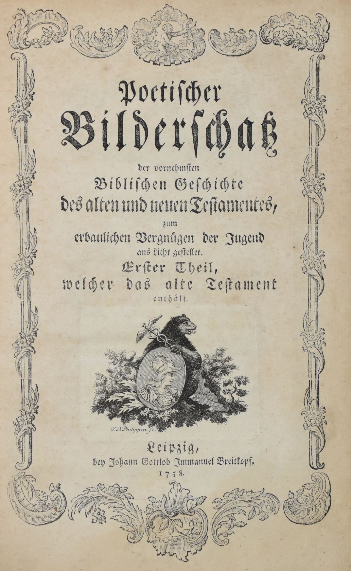 Grp: 2 18th Century German Books - Bild 2 aus 4