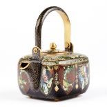 Ando Cloisonne Miniature Tea Pot