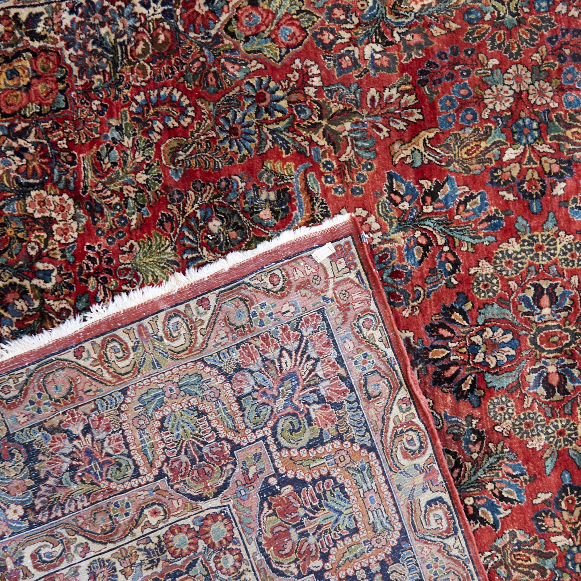 Persian Sarouk Rug Carpet ca. 1930 - Bild 2 aus 4
