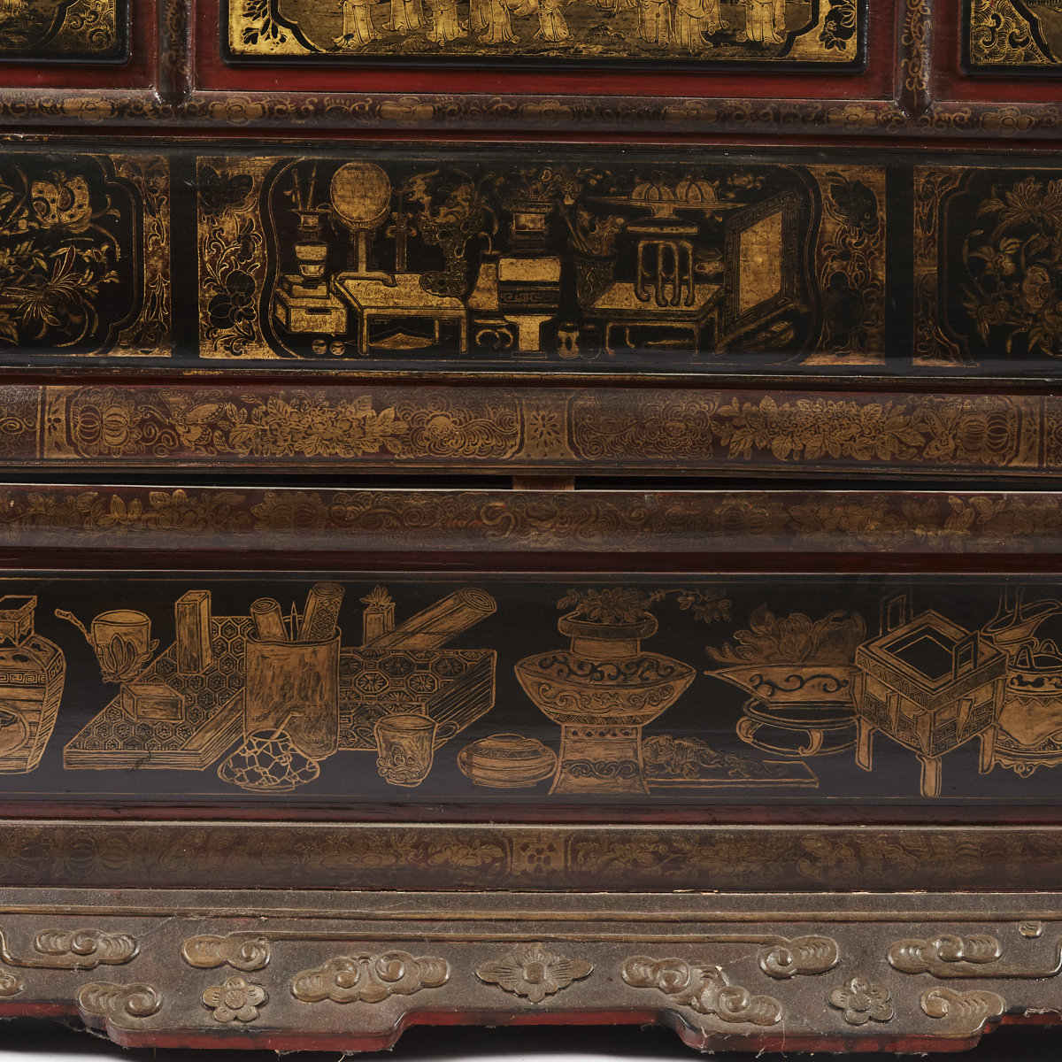 19th Century Chinese Room Divider or Screen - Image 6 of 6