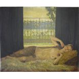 Ernst Liebermann, Liegender weiblicher AktErnst Liebermann: Langemüss 1869 - 1960 Beuerberg. Genre-,