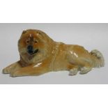 Chow Chow NymphenburgNymphenburg, 1900-1920, am Boden Blindstempel und grüne Marke Nymphenburg sowie