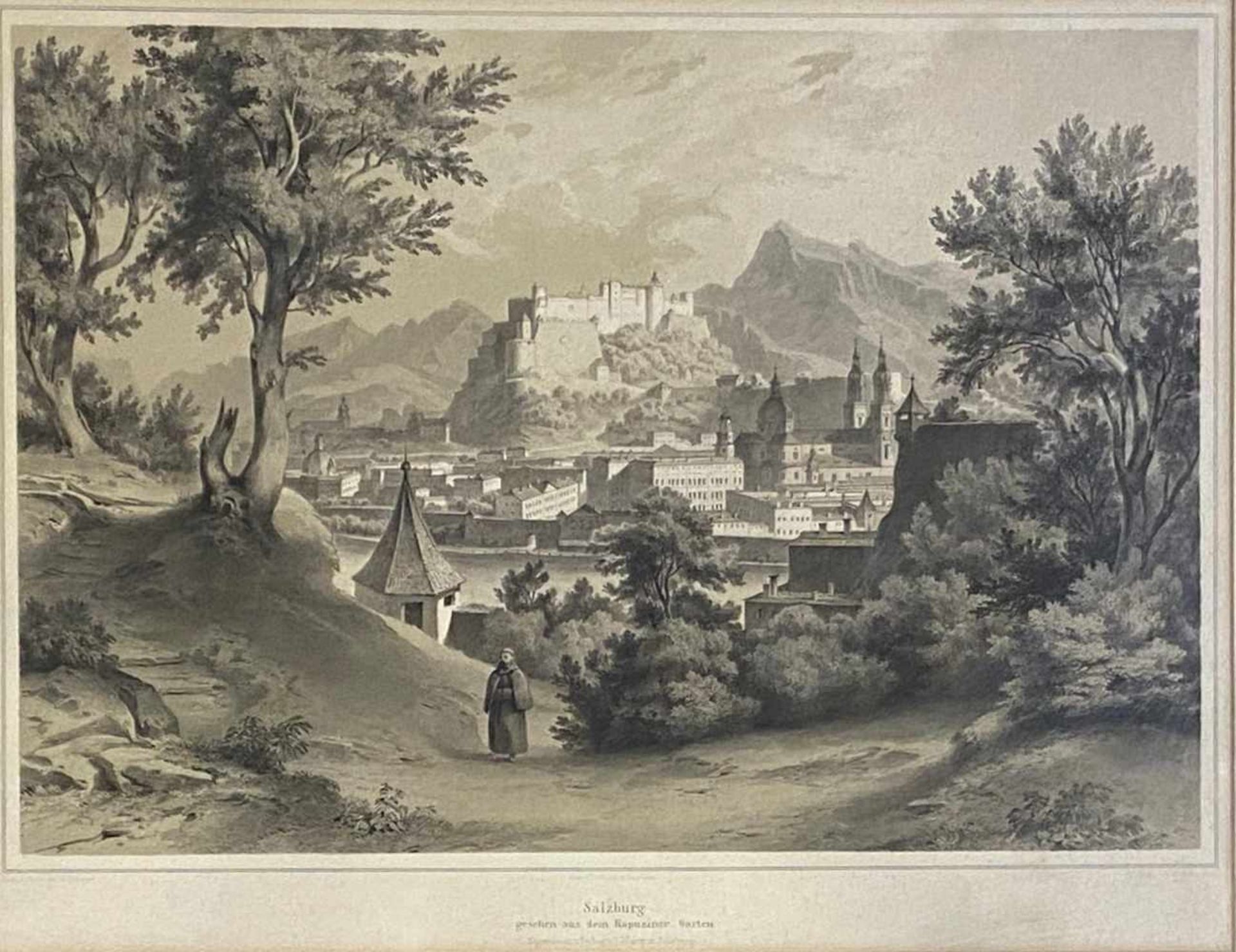 Leopold Rottmann, Gesamtansicht von Salzburg