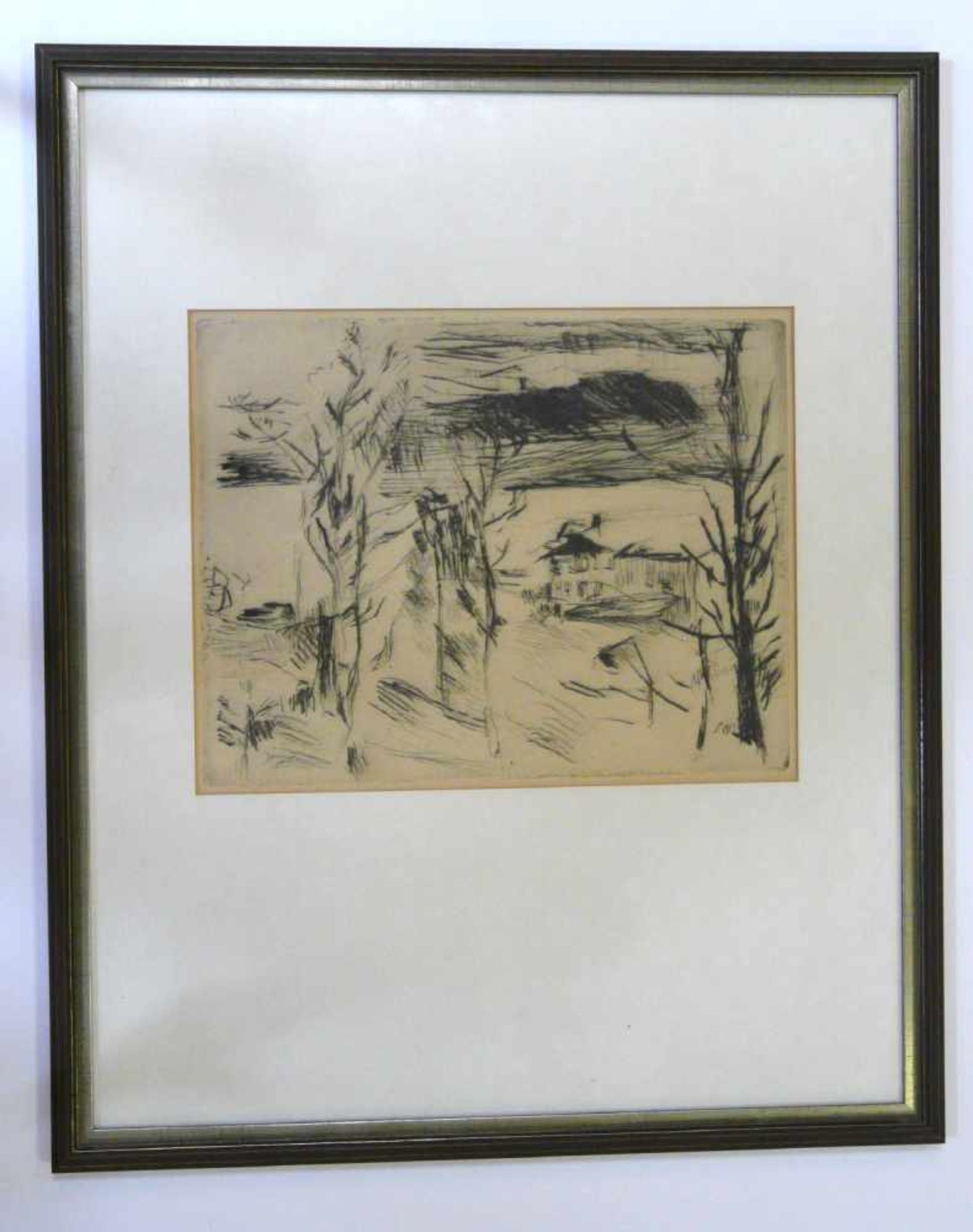 Lovis Corinth, Haus (Hotel Fischer) am Walchensee - Bild 2 aus 2