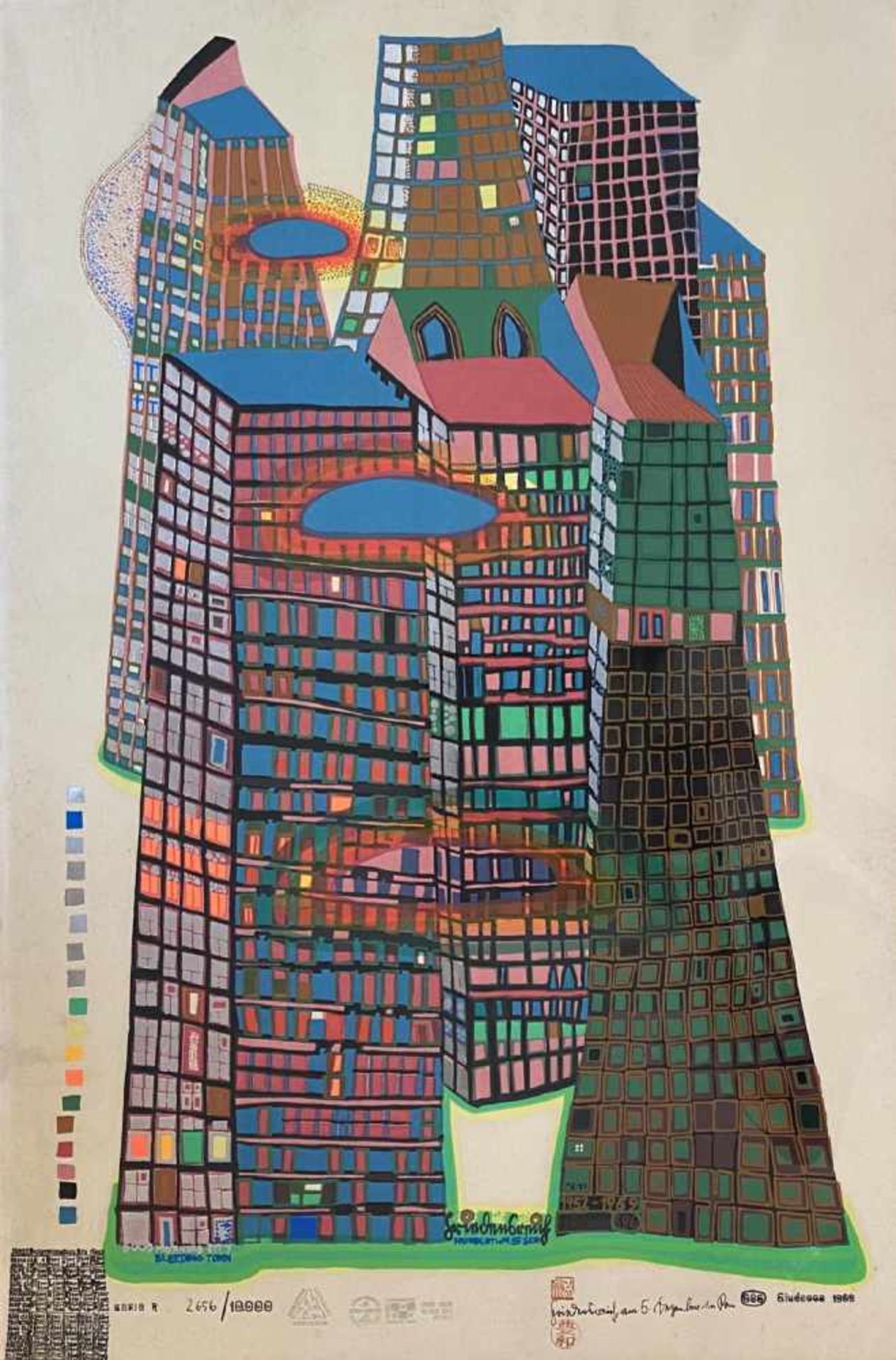 Friedensreich Hundertwasser, Good Morning City, Bleeding Town