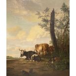Georgius Jacobus Johannes van Os, Ländliche Idylle mit Kühen und Ziege
