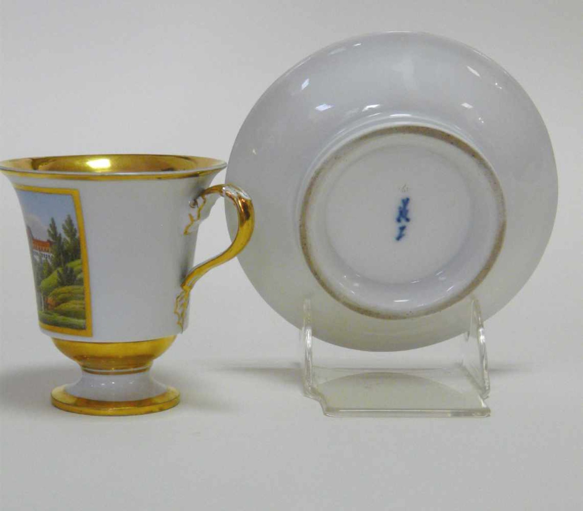 Ansichten - Tasse Meissen - Bild 3 aus 4