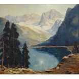 Georg Arnold Graboné, Der Gosausee mit dem Dachstein