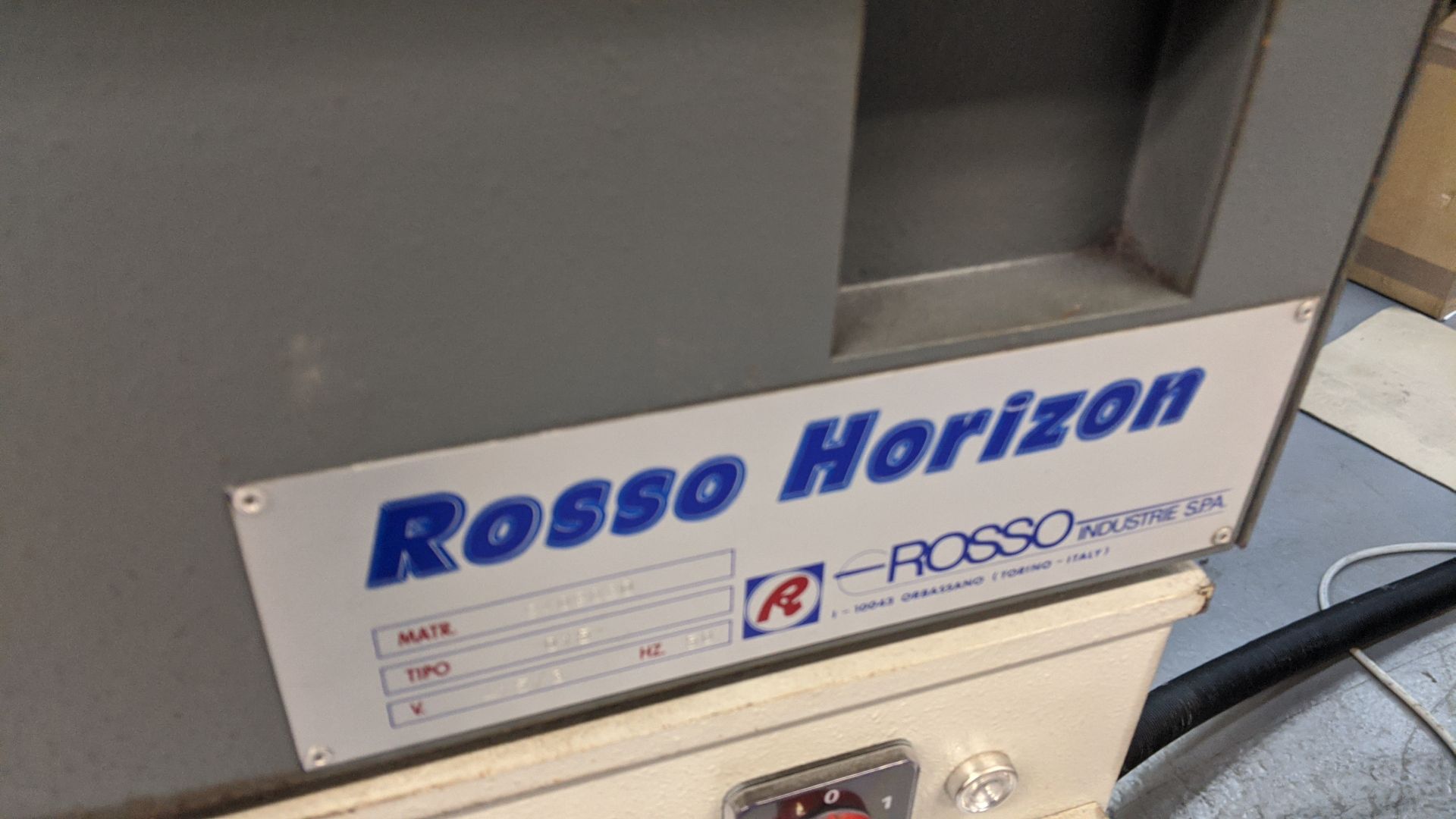 Rosso Horizon Type 015 sock toe closing machine, machine no. 9409030, includes Rosso Ultraturn - Image 8 of 19