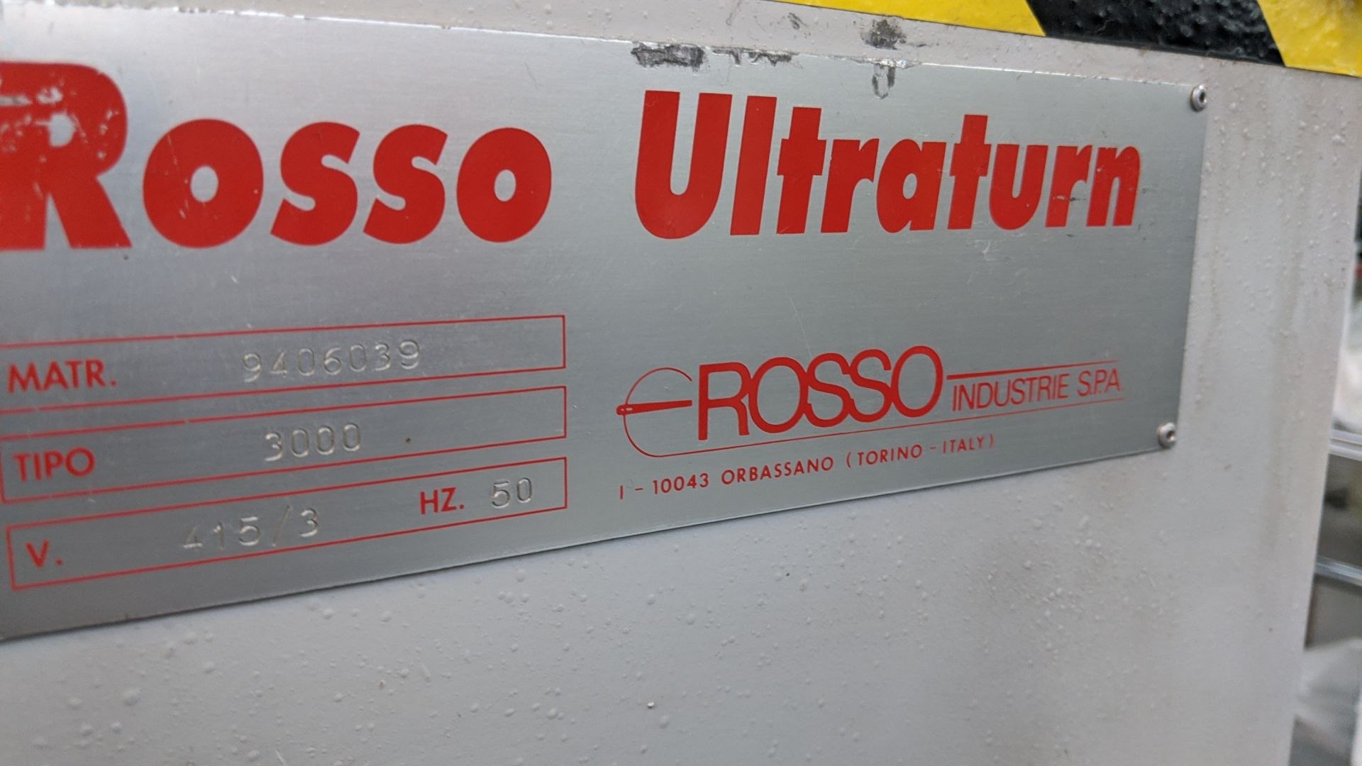 Rosso Horizon Type 015 sock toe closing machine, machine no. 9409030, includes Rosso Ultraturn - Image 16 of 19