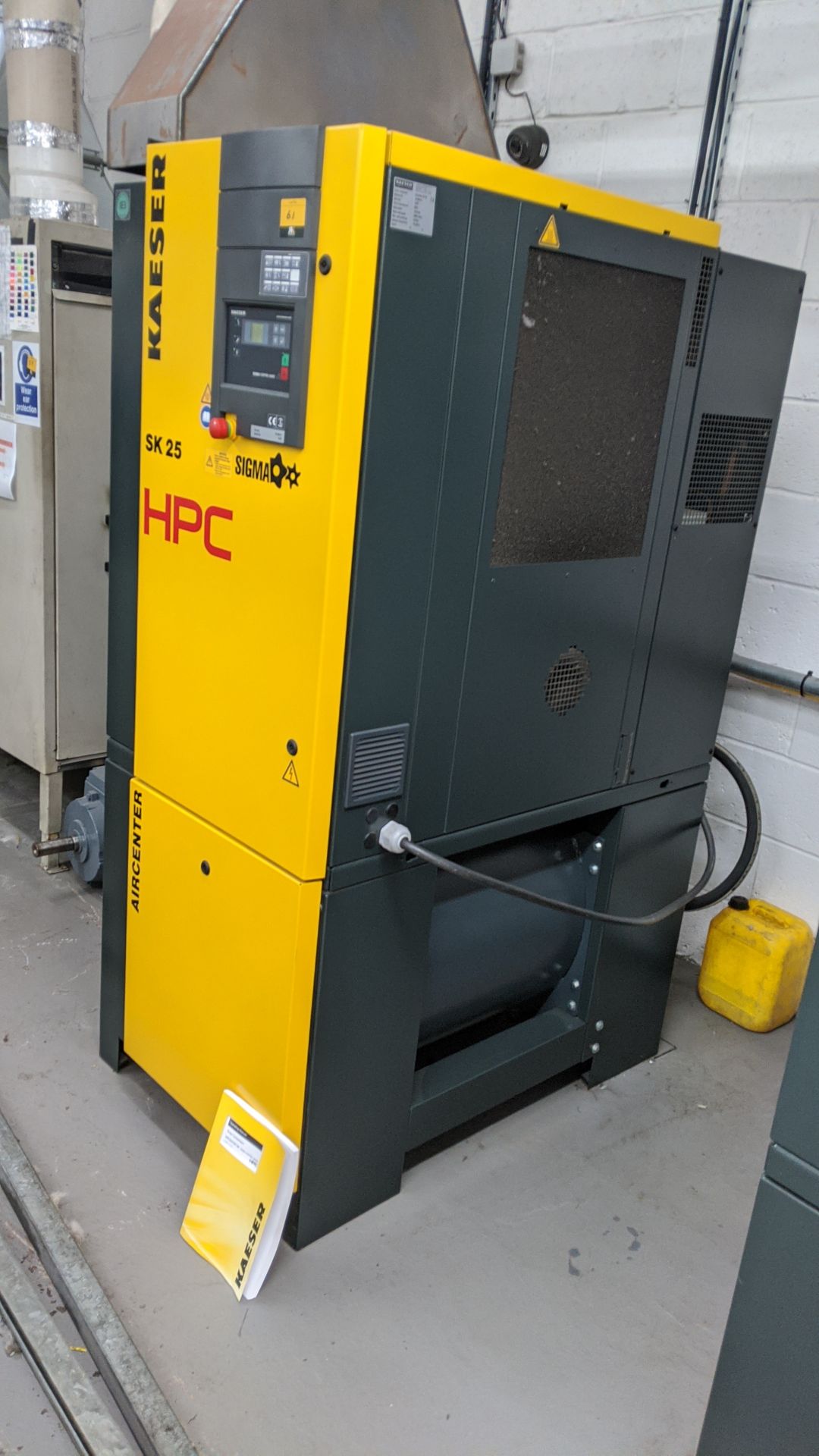 2014 Kaeser HPC Aircenter SK25 Sigma all-in-one floor standing screw compressor system, serial no. - Image 12 of 17