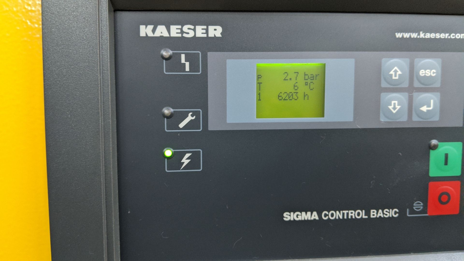 2014 Kaeser HPC Aircenter SK25 Sigma all-in-one floor standing screw compressor system, serial no. - Image 14 of 17