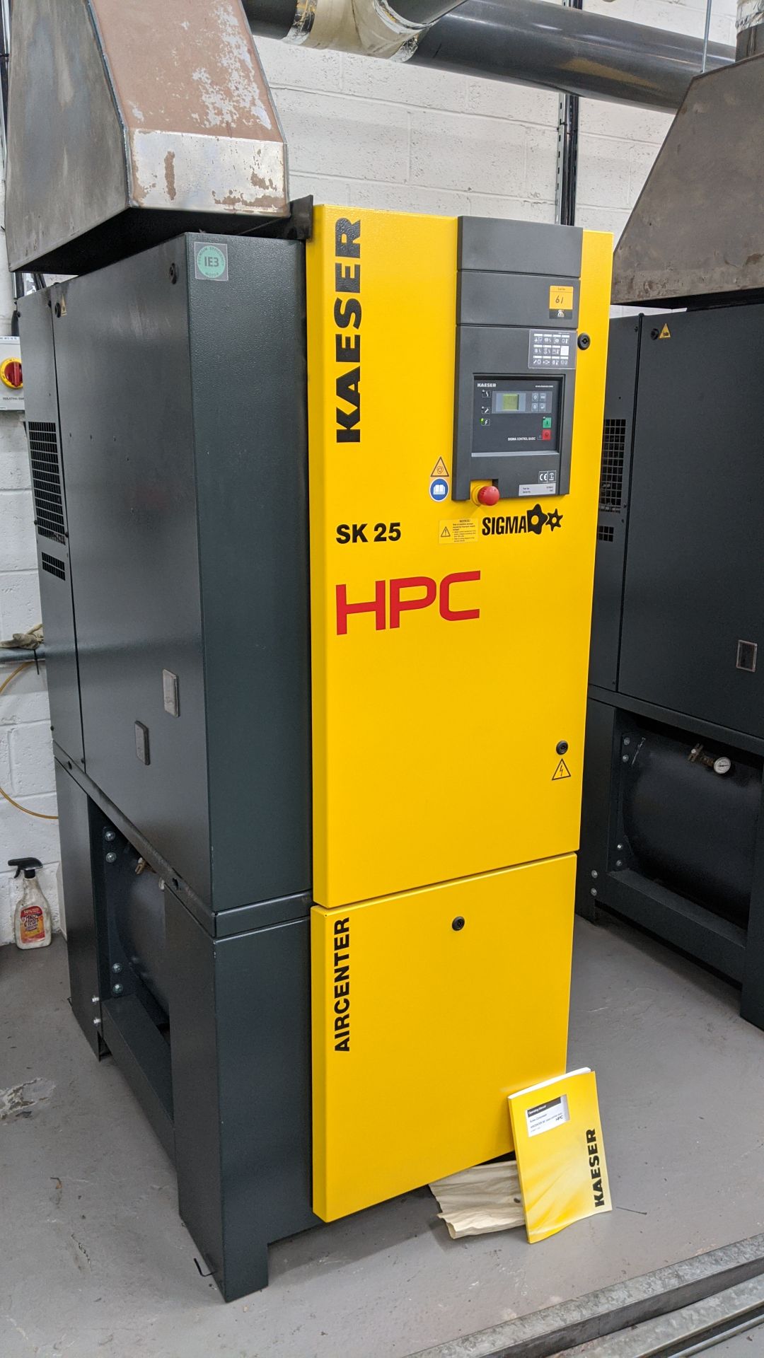 2014 Kaeser HPC Aircenter SK25 Sigma all-in-one floor standing screw compressor system, serial no. - Image 4 of 17