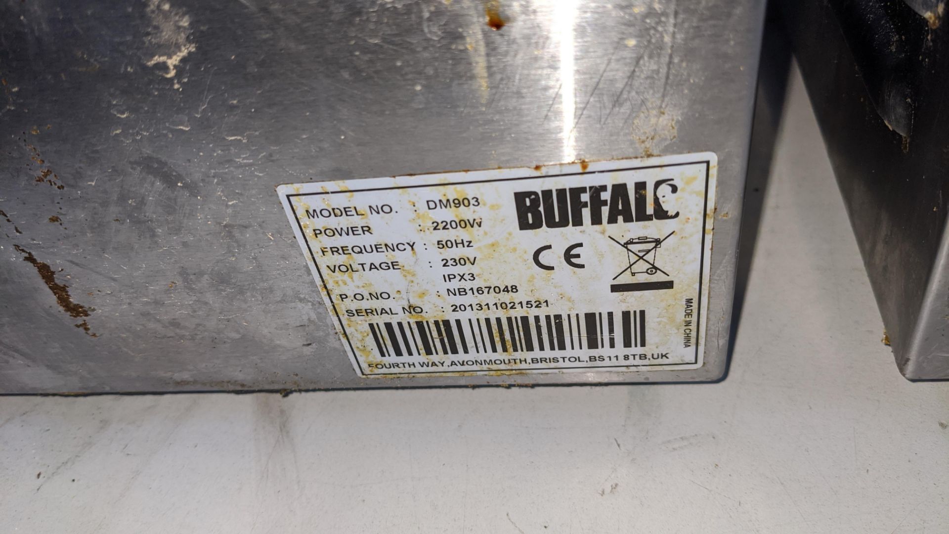 Buffalo contact grill system. IMPORTANT: Please remember goods successfully bid upon must be paid - Bild 4 aus 4