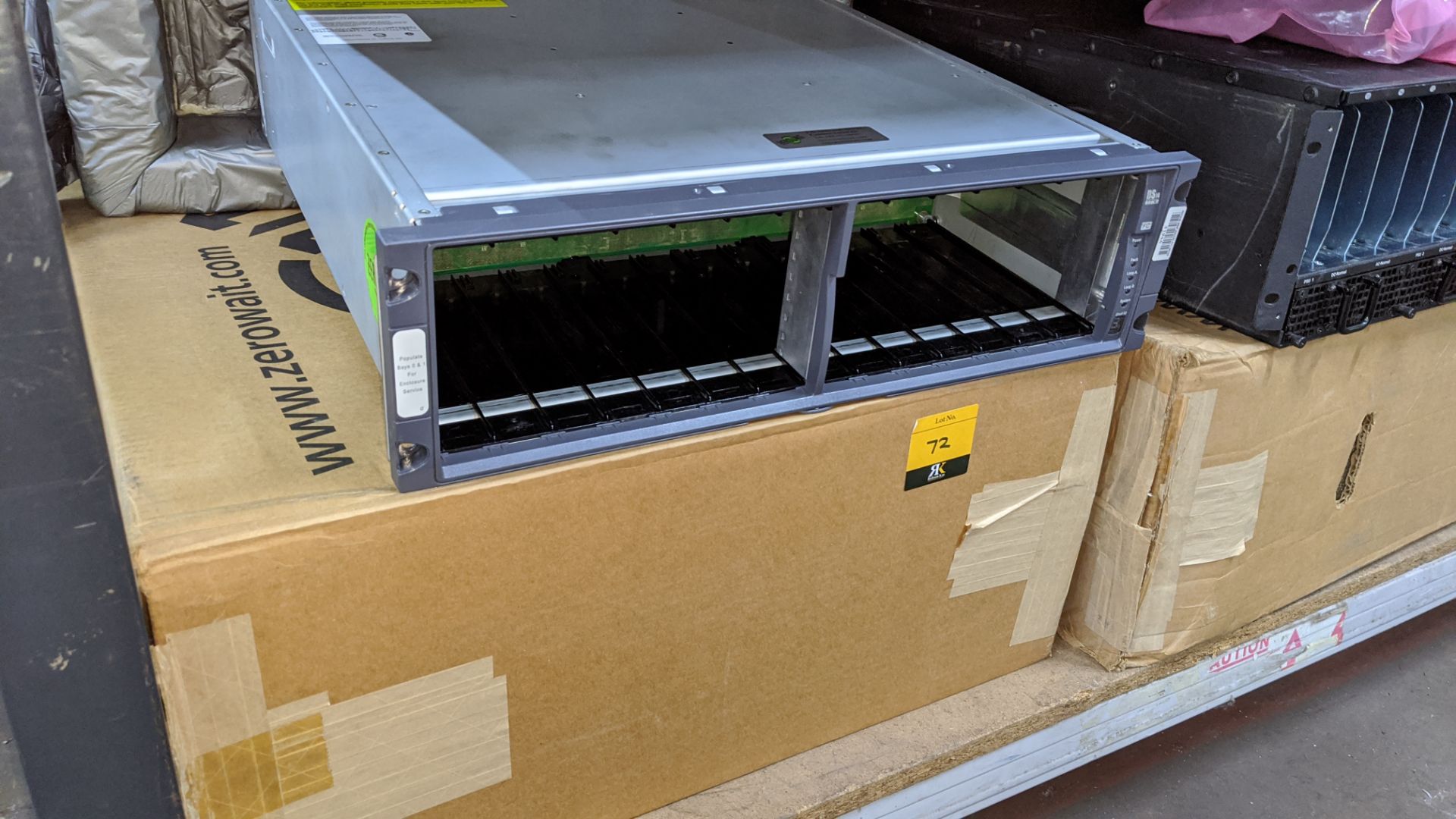8 off assorted server & storage enclosures. IMPORTANT: Please remember goods successfully bid upon - Image 15 of 16