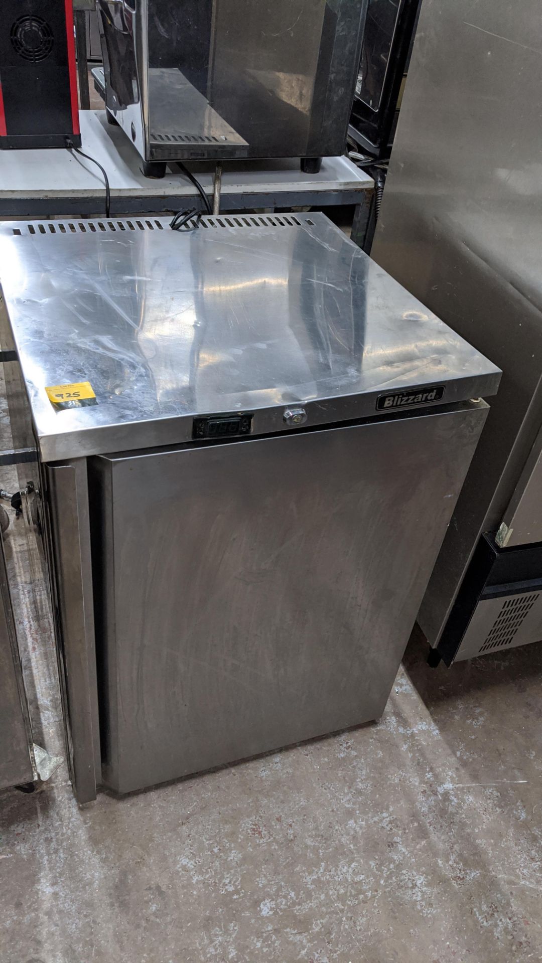 Blizzard stainless steel under counter freezer. IMPORTANT: Please remember goods successfully bid - Image 2 of 4