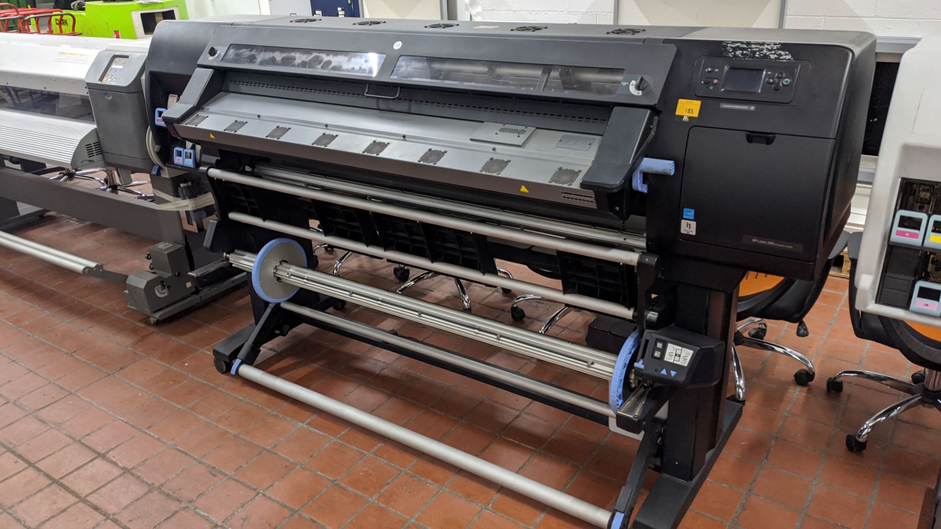 HP latex 260 (HP DesignJet L26500) wide format printer, product number CQ869A (61" capacity). - Image 7 of 9